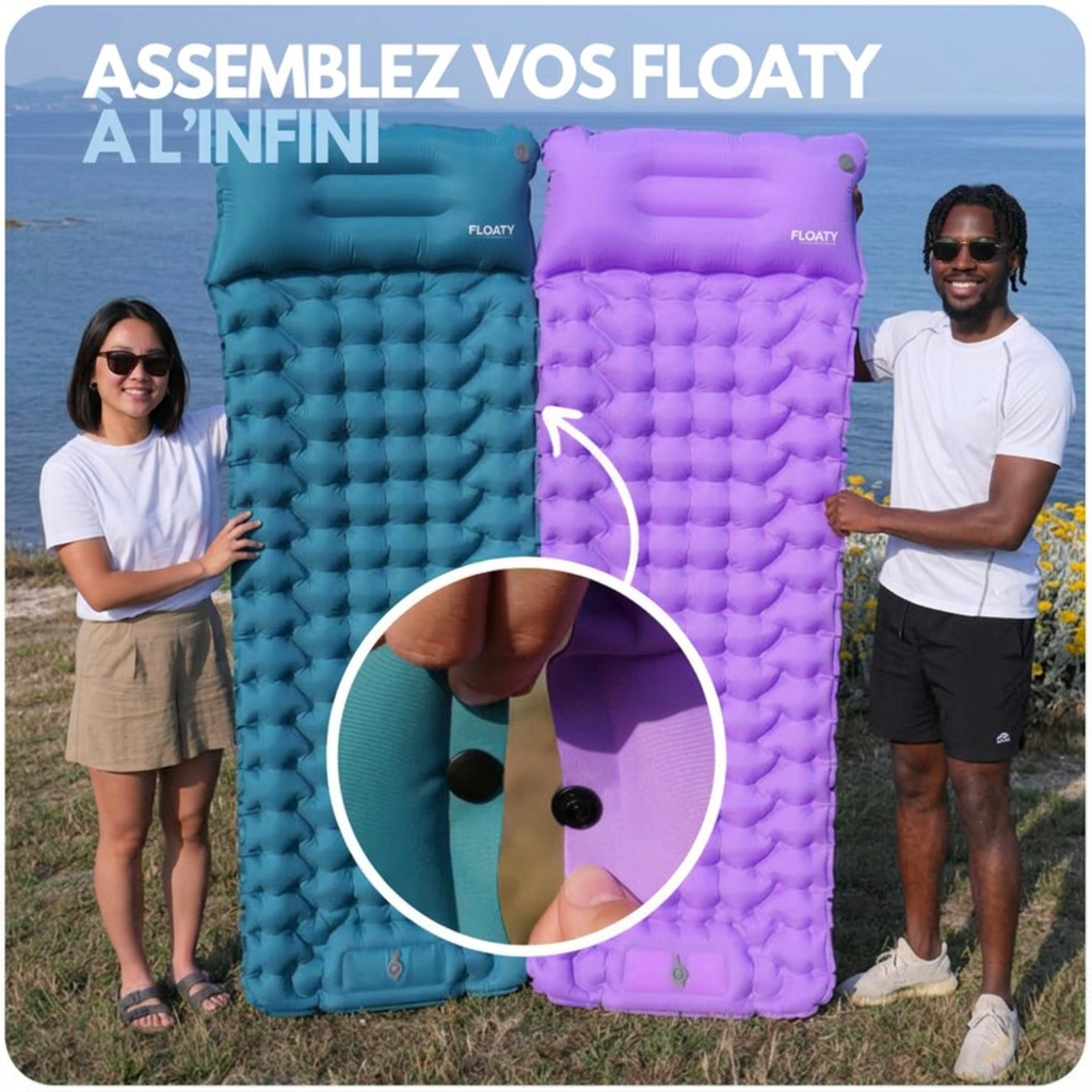 MATELAS GONFLABLE FLOATY